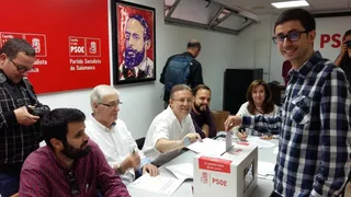 Pedro Sánchez también gana las Primarias en Salamanca