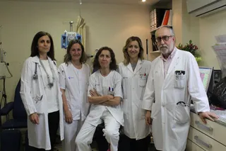 Leticia, Alicia,Toñi,Sandra y Doctor
