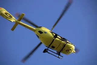 Helicóptero de rescate busca a una mujer en Villamayor (2)