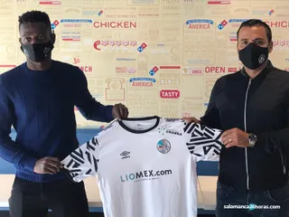 Presentación Anderson con el Salamanca CF UDS