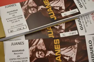 Juanes venta de entradas