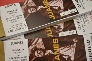Juanes venta de entradas