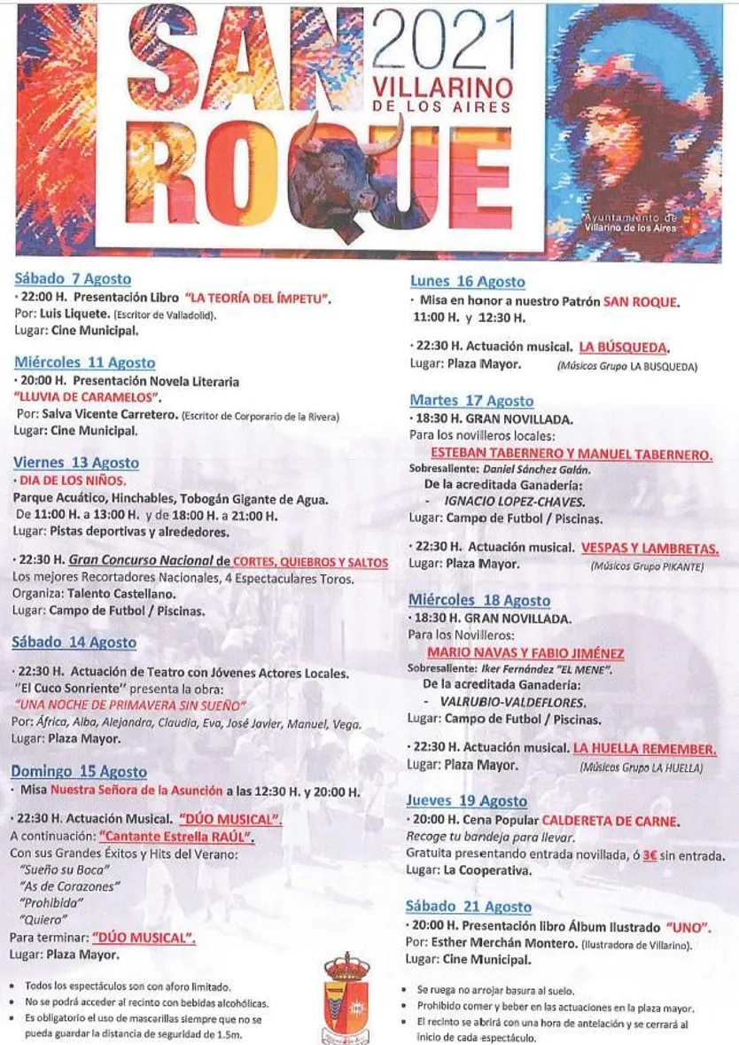 San Roque, Villarino de los Aires