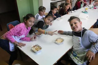 Taller de cocina en el CEAS de Pizarrales