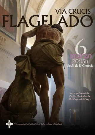 Cartel Vía Crucis Jesús Flagelado
