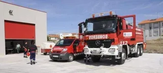 Cinco antendidos por inhalación de humo en un incendio en Ciudad Rodrigo