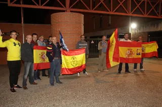 Salida de guardias civiles hacia Cataluña