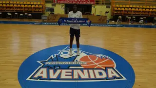 Nogaye Lo, en su presentación / FOTO CB AVENIDA