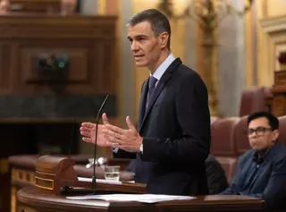 El presidente del Gobierno, Pedro Sánchez, interviene durante un pleno extraordinario, en el Congreso de los Diputados, a 9 de julio de 2025, en Madrid (España). | Eduardo Parra - Europa Press