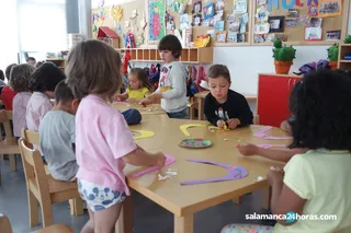 Niños salmantinos en una edición de Concilia Salamanca en época de verano