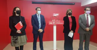 Rosa Rubio, Fernando Pablos, Carmen García y Juan Luis Cepa