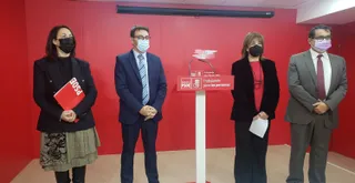 Rosa Rubio, Fernando Pablos, Carmen García y Juan Luis Cepa