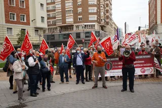 Concentración de los mayores en Valladolid. ICAL