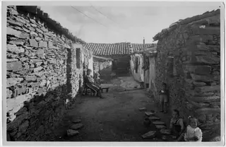 Barrio de Pizarrales en la década de los 80. Foto de la Junta de Castilla y León
