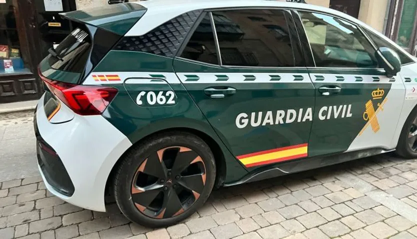 Guardia Civil en Ciudad Rodrigo. Foto de archivo