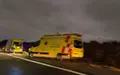 Dos Ambulancias Y La Guardia Civil De Tráfico En El Lugar Del Accidente Ocurrido En La a 62, a La Altura Del Municipio De Doñinos De Salamanca | Salamanca24horas