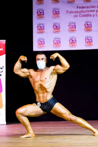 Jony Gómez en competición amateur de Castilla y León 2