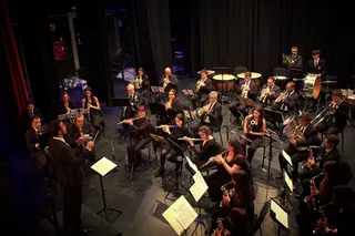Banda de Música de Béjar durante una actuación | ARCHIVO