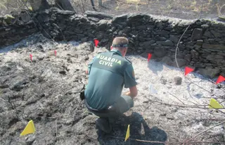 La Guardia Civil detiene e investiga a un total de 10 personas por incendios forestales en Salamanca 