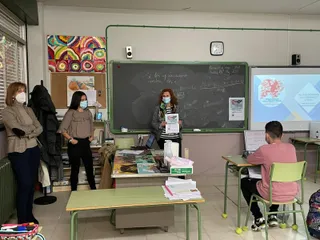 Un taller forma en igualdad de género a los alumnos de dos colegios de Guijuelo