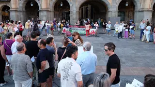 Salamanca se une a la manifestación simultánea para reclamar más medios y prevención ante los incendios - ICAL
