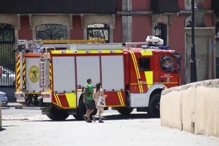 Camión de bomberos , imagen recurso. S24H
