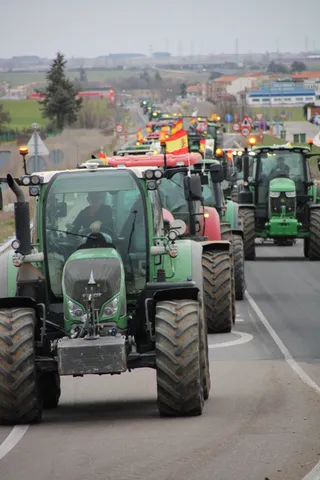 GALERÍA | Jornada de protestas del campo: Cabrerizos, Castellanos de Moriscos, Helmántico, Centro y E.Leclerc