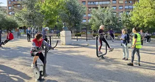 Arranca el programa de ejercicio físico en los parques biosaludables de Salamanca - Ayuntamiento de Salamanca 