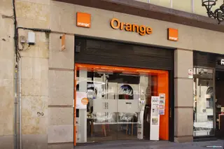 Orange en Salamanca.