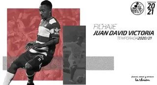 Juancho, nuevo jugador del Salmanca CF UDS. Foto Salmanca CF UDS