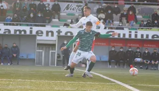 Toti, ante el Ribert | FOTO SALAMANCA24HORAS.COM