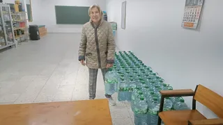 Reparto de agua en Cantaracillo el año pasado