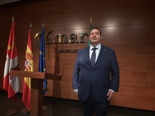 Benjamín Crespo, expresidente de la Cámara de Comercio