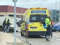 Ambulancia en el Polígono de Los Villares. ARCHIVO