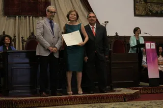 Entrega de los premios a los mejores resultados de la EBAU