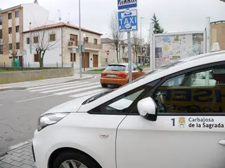 Taxi Carbajosa de la Sagrada. Foto Ayto. Carbajosa
