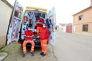 Ambulancia de Sacyl | Foto: Agencia ICAL
