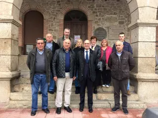 Javier Iglesias visita la comarca