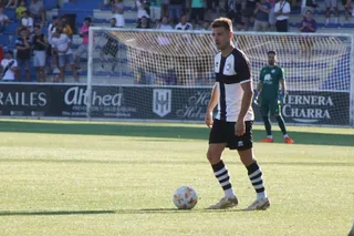 Jordi Tur, en el amistoso ante el Alcorcón | FOTO JUANES