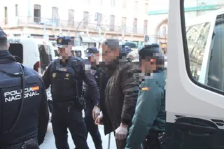GALERÍA | Entrada a juzgados del acusado de asesinar a un joven en Ciudad Rodrigo en febrero 2022