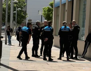 Un intento de hurto provoca un amplio despliegue en el Paseo de la Estación de Salamanca