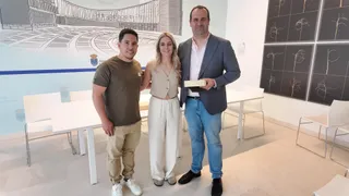 Homenaje Lydia Pérez en el Ayuntamiento de Santa Marta | FOTO AYUNTAMIENTO DE SANTA MARTA