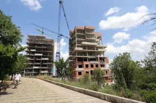 Viviendas en construcción en Castilla y León. Foto Ical.