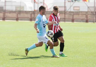 Mikel Córdoba, durante su etapa en la UD Logroñés | FOTO UD LOGROÑÉS