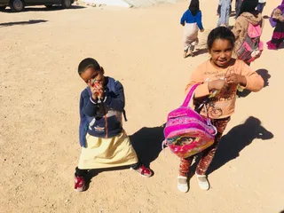 Niños saharauis en el campamento | (Ampusasa)