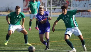 Javi Sánchez, goleador del Peñaranda / FOTO SALAMANCA24HORAS.COM