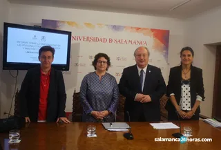 Antonia Durán, Izaskun Álvarez, Enrique Cabero y MIli Pizarro