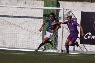 Álvaro Montero, ante el Palencia Cristo Atlético | FOTO SALAMANCA24HORAS.COM