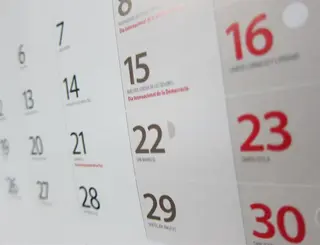 Hoja de un calendario | Europa Press