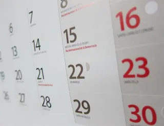 Hoja de un calendario | Europa Press